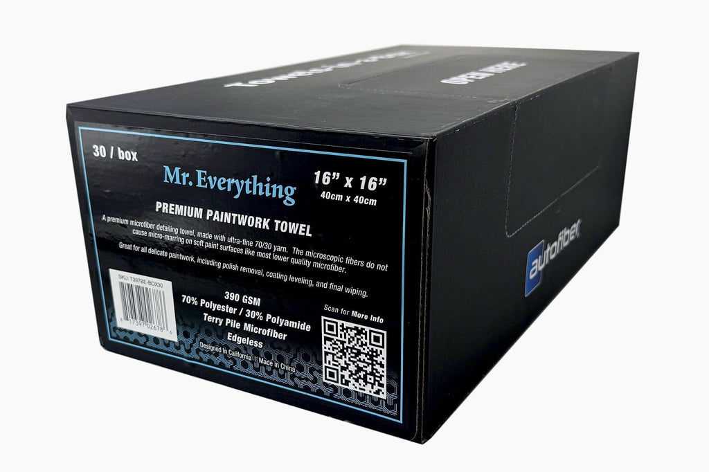 [Towels-in-a-Box] Mr. Everything Premium Paintwork Towel (16 in. x 16 in., 390 gsm) 30 pack