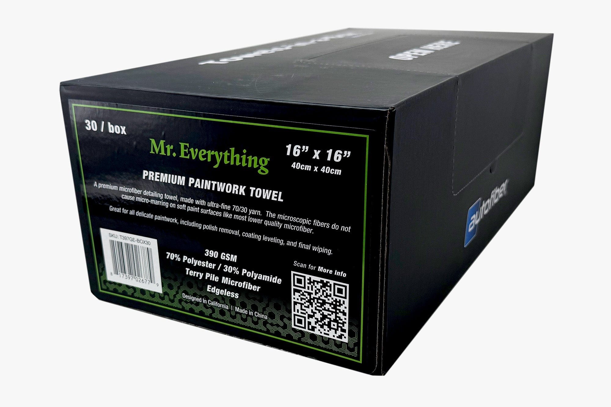 [Towels-in-a-Box] Mr. Everything Premium Paintwork Towel (16 in. x 16 in., 390 gsm) 30 pack