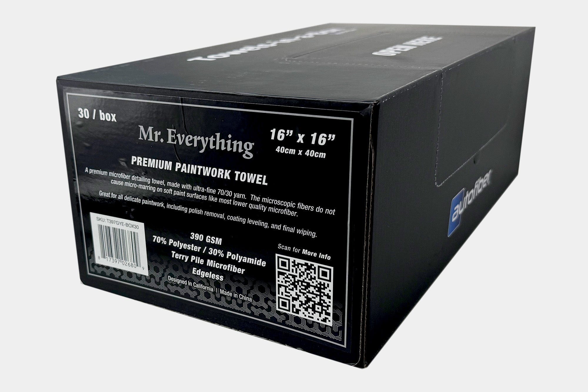 [Towels-in-a-Box] Mr. Everything Premium Paintwork Towel (16 in. x 16 in., 390 gsm) 30 pack