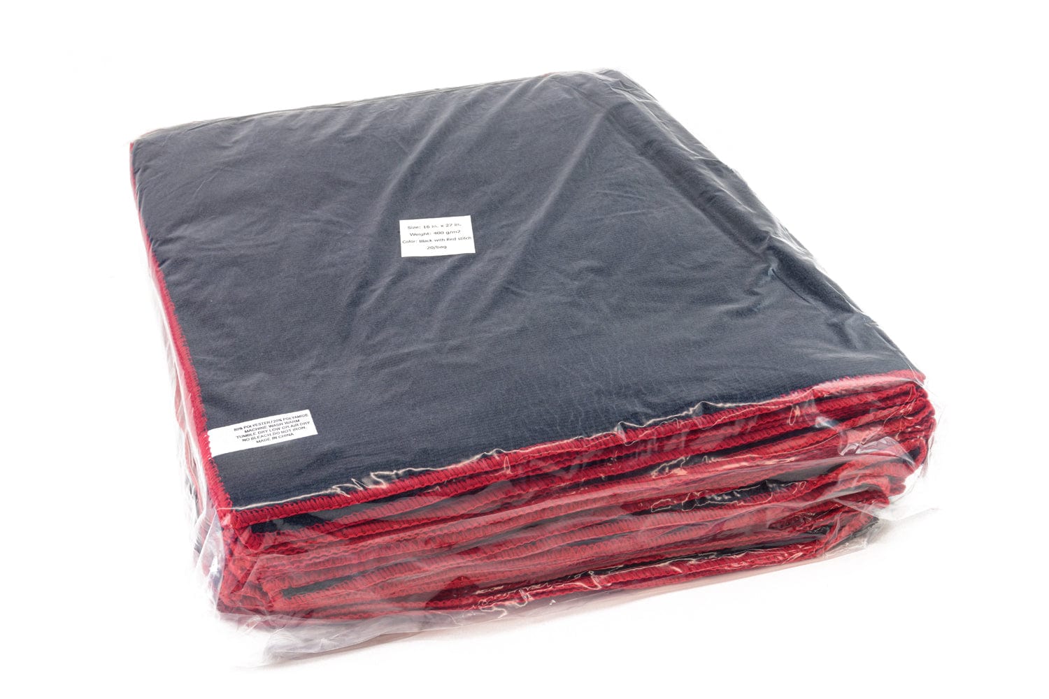 [Utility 400v] Car Wash Microfiber Towel 16"x27" - 20/Vacuum Pack