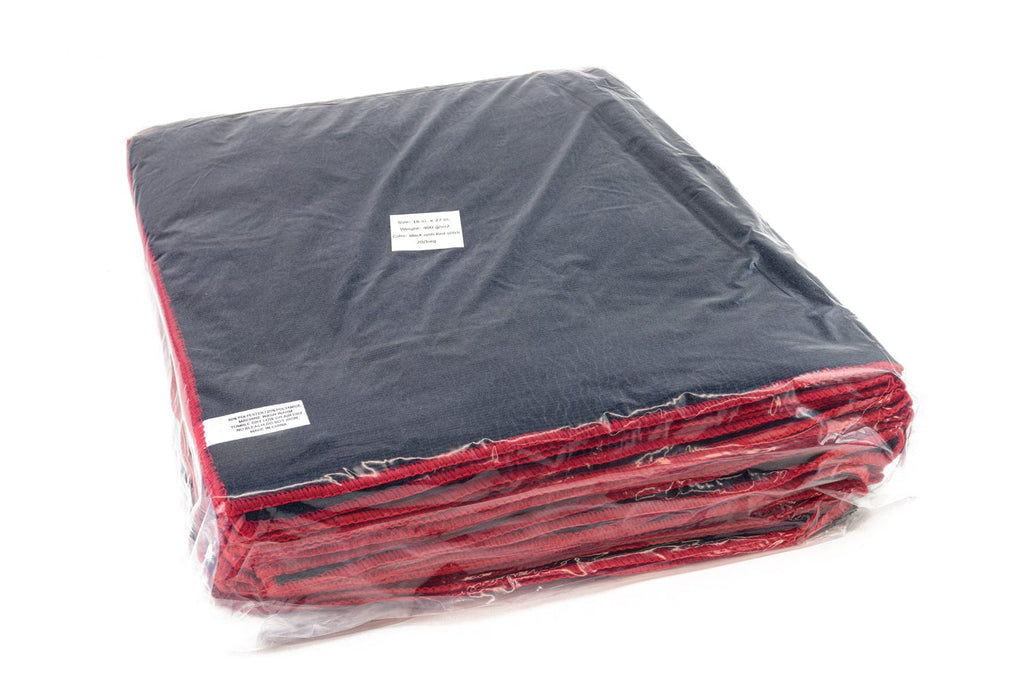CASE [Utility 400v] Microfiber Car Wash Towels 16"x27" - Vacuum Packed (6/20-packs, 120 total)