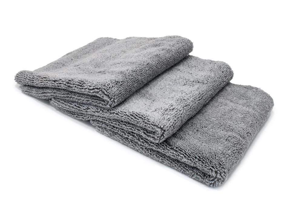 [Detailer's Delight] Heavyweight Microfiber QD and Final Wipe Towel (16 in. x 16 in., 550 gsm) 3 pack
