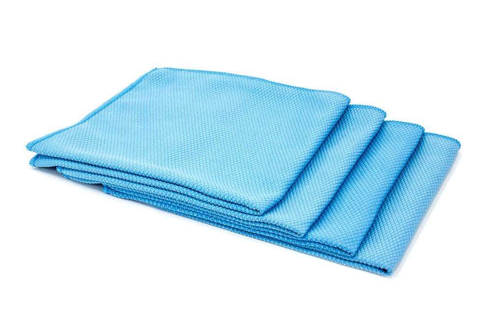 [Diamond Glass] Microfiber Window and Mirror Cloth (16 in. x 16 in., 300 gsm) 4 pack