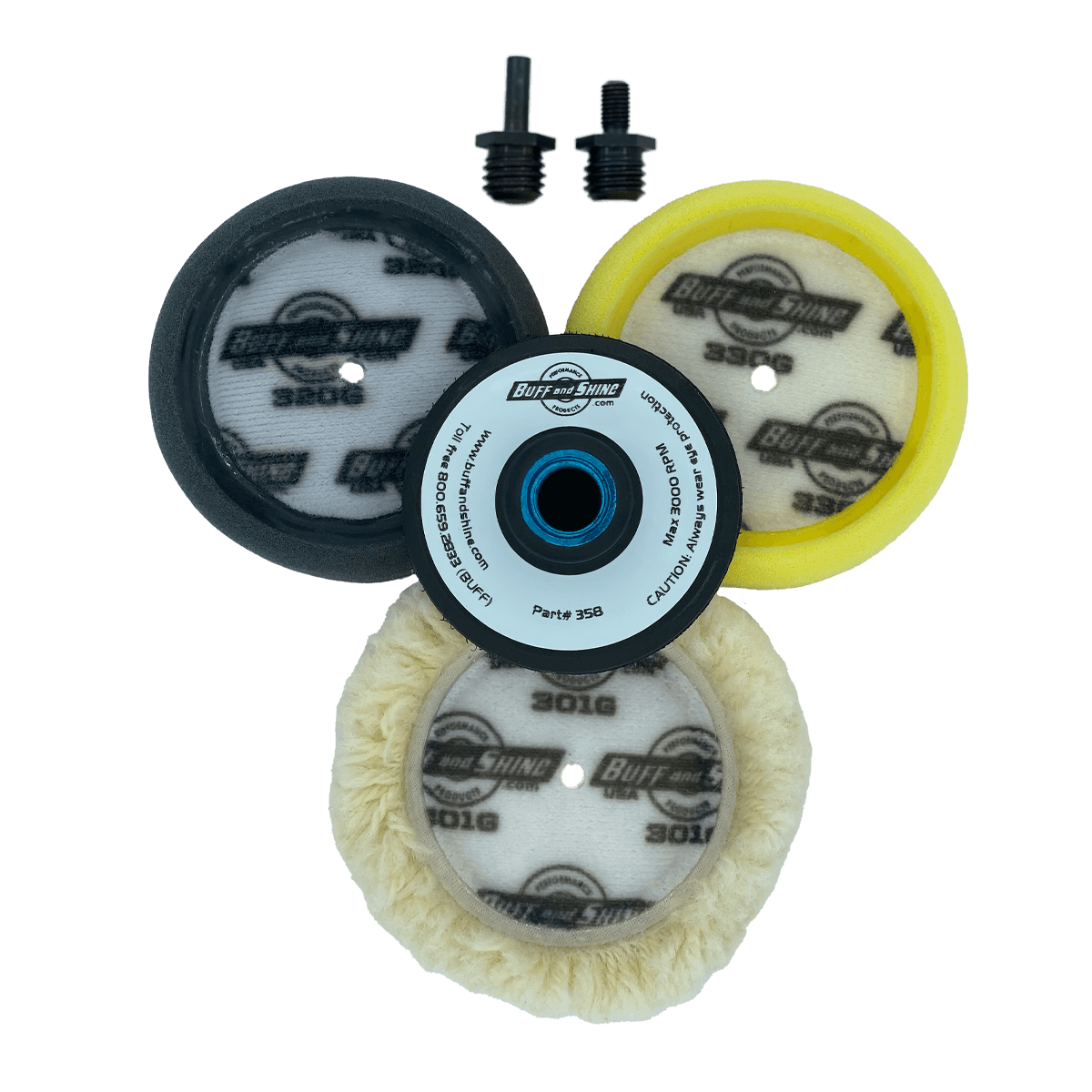 TP-3 - 3" Small Buffing Kit