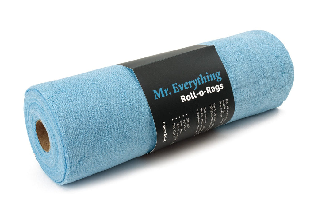 [Mr. Everything]  Premium Microfiber Towels-on-a-Roll 16"x16" - 20/roll
