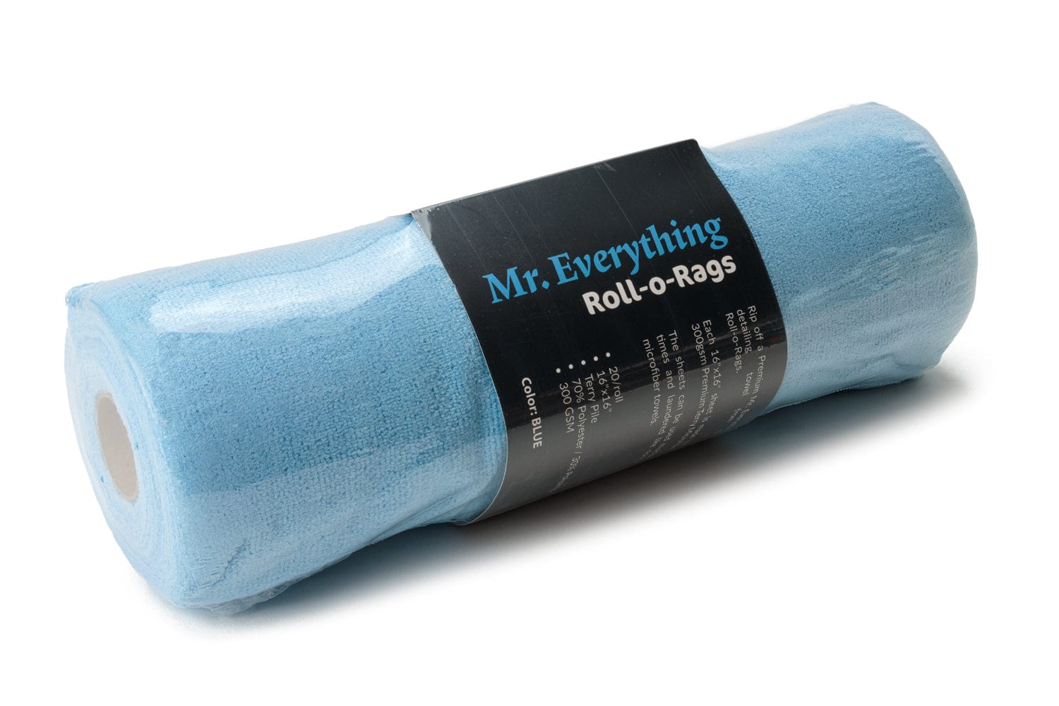 CASE: retail [Mr. Everything]  Premium Microfiber Towels-on-a-Roll 16"x16" - (15/20-pack, 300 total)