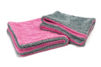 [Dreadnought] Jr. Double Twist Pile Microfiber Detailing Towel (16 in. x 16 in., 1100gsm) - 2 pack