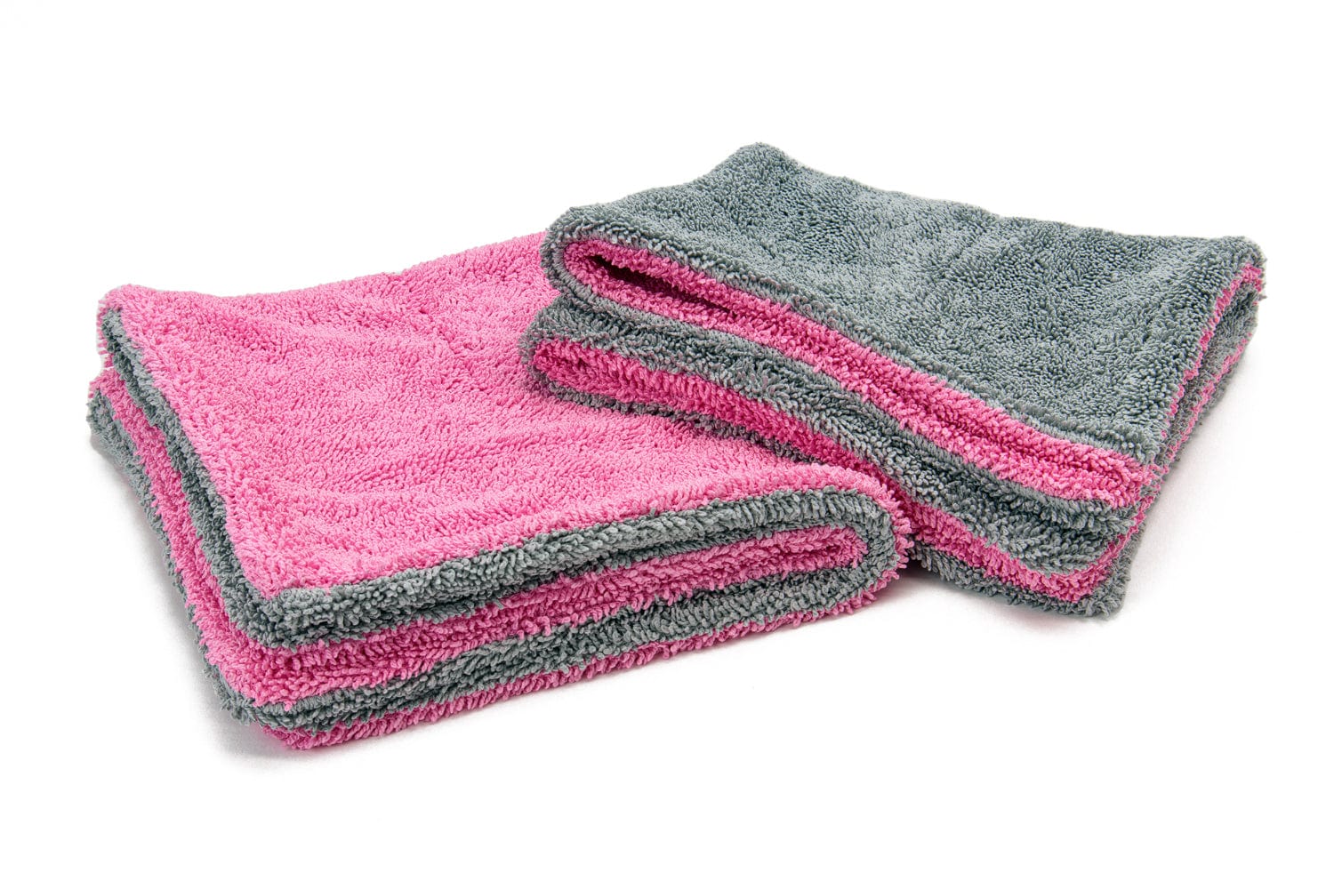 [Dreadnought] Jr. Double Twist Pile Microfiber Detailing Towel (16 in. x 16 in., 1100gsm) - 2 pack