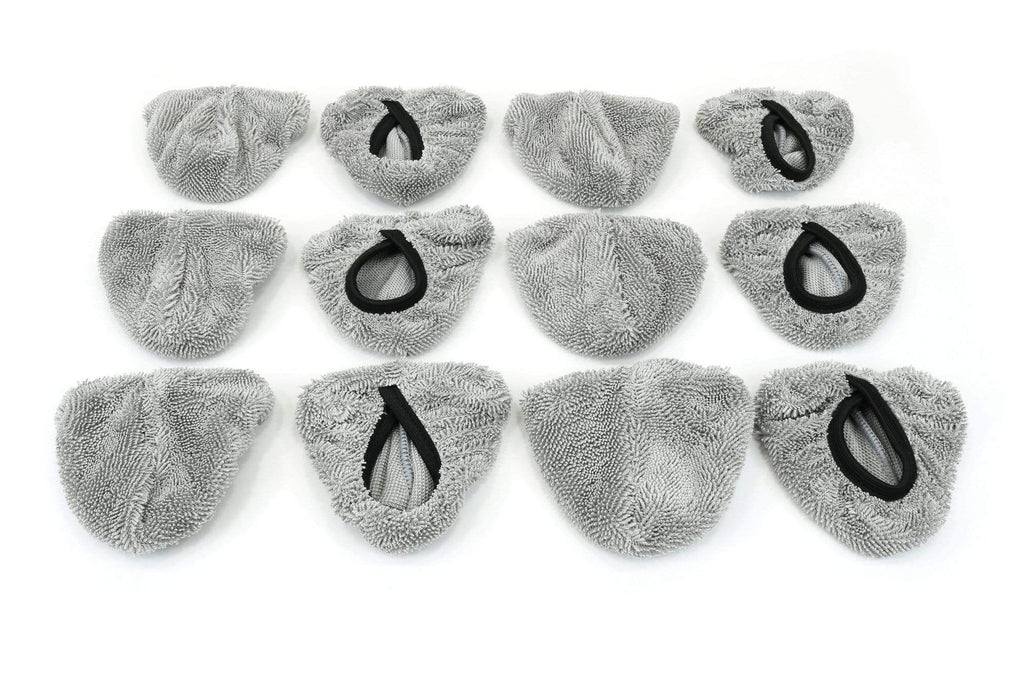 CASE [Steamer Cover] Triangle Head Microfiber Steamer Bonnet - (46/12-packs, 432 total)