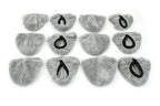 CASE [Steamer Cover] Triangle Head Microfiber Steamer Bonnet - (46/12-packs, 432 total)