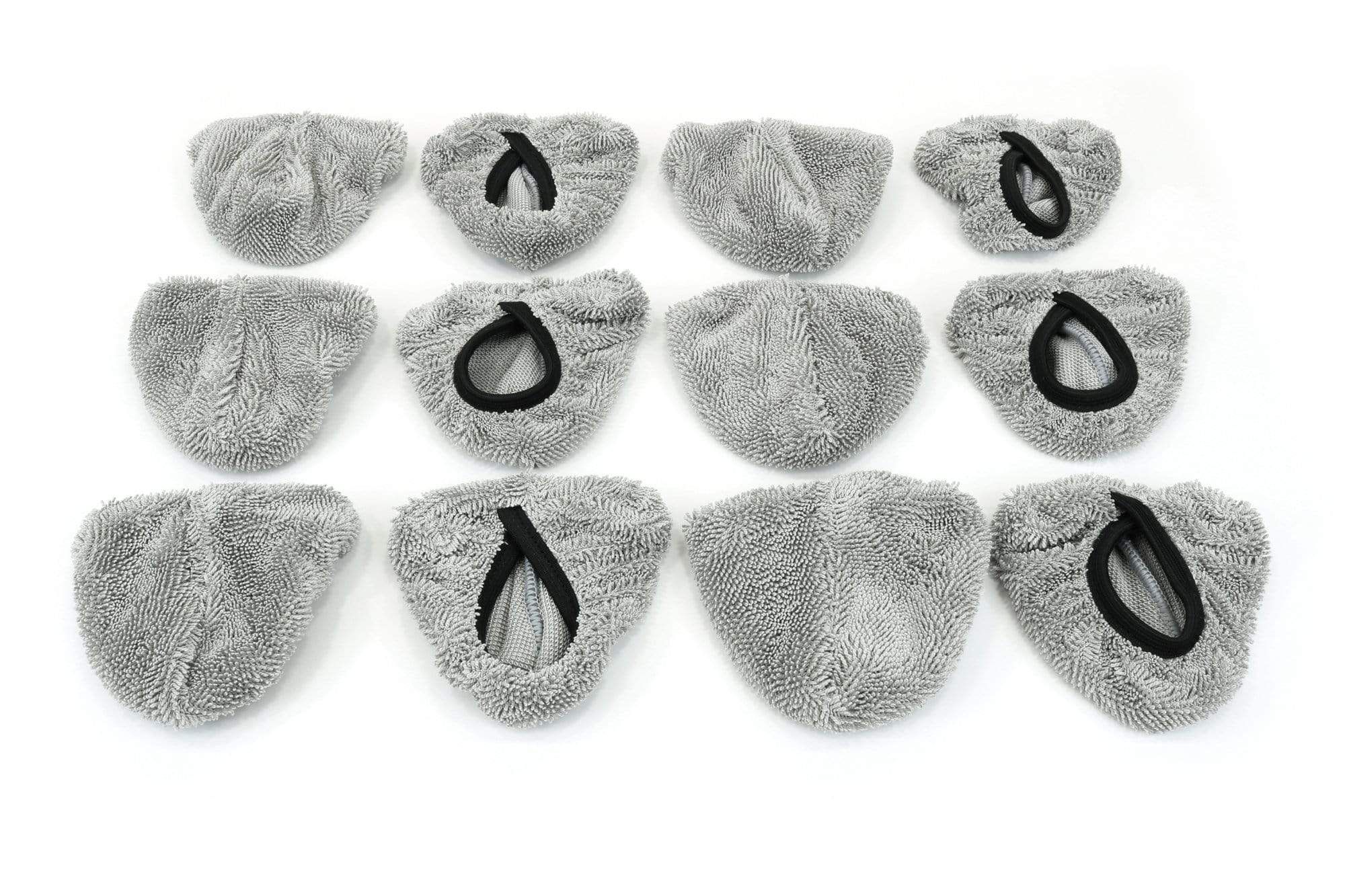 [Steamer Cover] Triangle Head Microfiber Steamer Bonnet (Small: 4 in. x 4 in. x 4 in.) - 12 pack