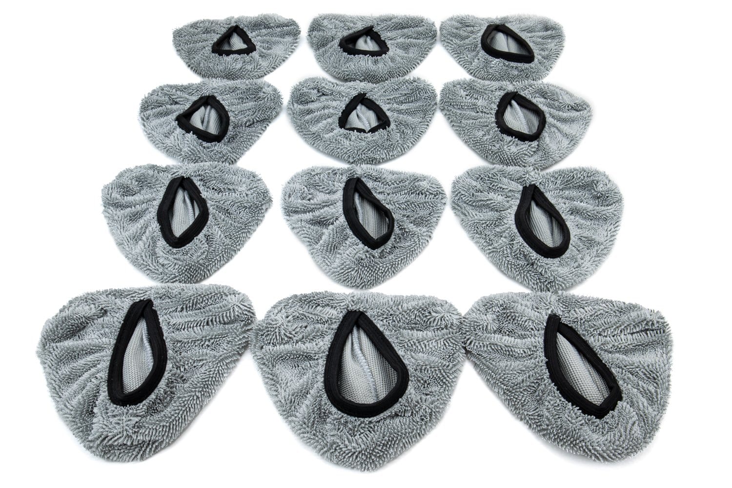 [Steamer Cover] Triangle Head Microfiber Steamer Bonnet (Large: 6 in. x 6 in. x 6 in.) - 12 pack