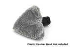[Steamer Cover] Triangle Head Microfiber Steamer Bonnet (Small: 4 in. x 4 in. x 4 in.) - 12 pack
