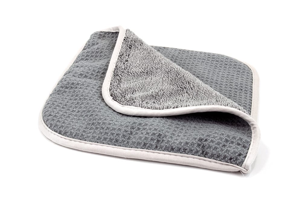 CASE Double [Glass Flip] Waffle & Twist Microfiber Window Towels (8 in. x 8 in., 500/400 gsm) (25/3-packs, 75 total)