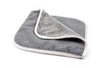 CASE Double [Glass Flip] Waffle & Twist Microfiber Window Towels (8 in. x 8 in., 500/400 gsm) (25/3-packs, 75 total)