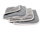 CASE Double [Glass Flip] Waffle & Twist Microfiber Window Towels (8 in. x 8 in., 500/400 gsm) (25/3-packs, 75 total)