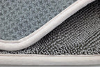 [Double Glass Flip] Waffle & Twist Microfiber Window Towels (8 in. x 8 in., 500/400 gsm) 3 pack