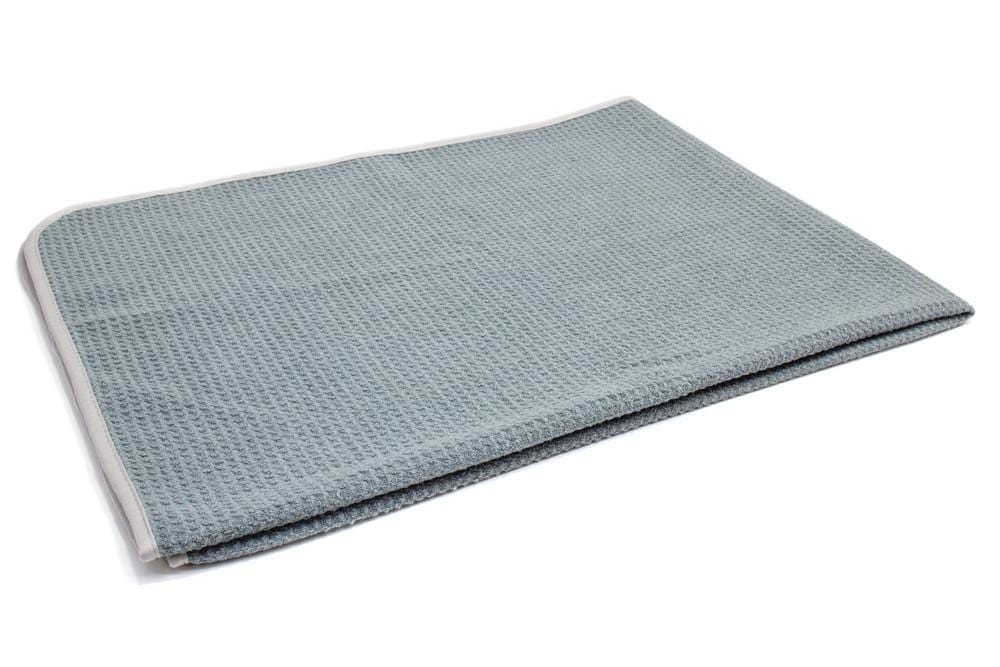 CASE: retail [Big Thirsty] Waffle Weave Drying Towel with MicroEdge (25 in. x 36 in) 400gsm) (35/singles)