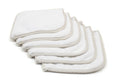 [Glass Flip] Microfiber Waffle Window and Mirror Quad Fold Towel (8 in. x 8 in.) 6 pack