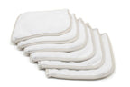[Glass Flip] Microfiber Waffle Window and Mirror Quad Fold Towel (8 in. x 8 in.) 6 pack
