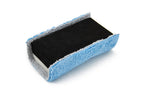 [Saver Block & Refill] Coating Applicator Foam Block with Side Velcro and Refill Saver Sheets with Barrier Layer (3.5 in. x 2 in. x 1 in.) - 12 pack