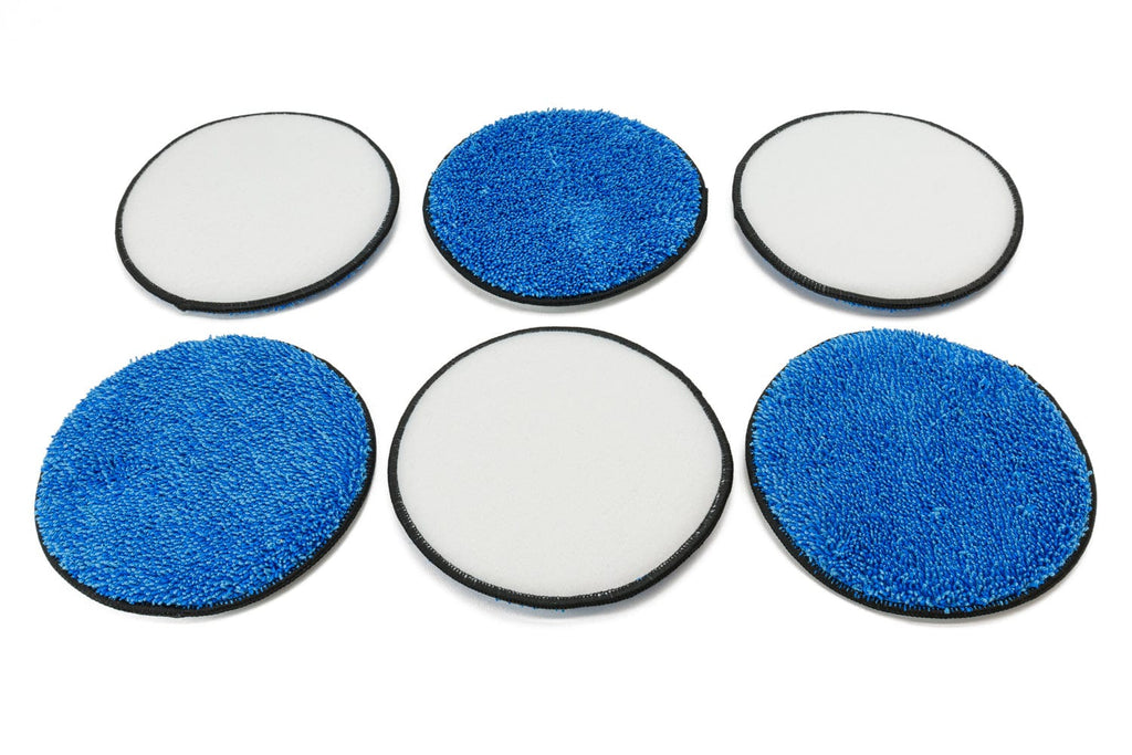 [U.F.O.] Upholstery / Fabric Orbital Microfiber Pads - 6 pack