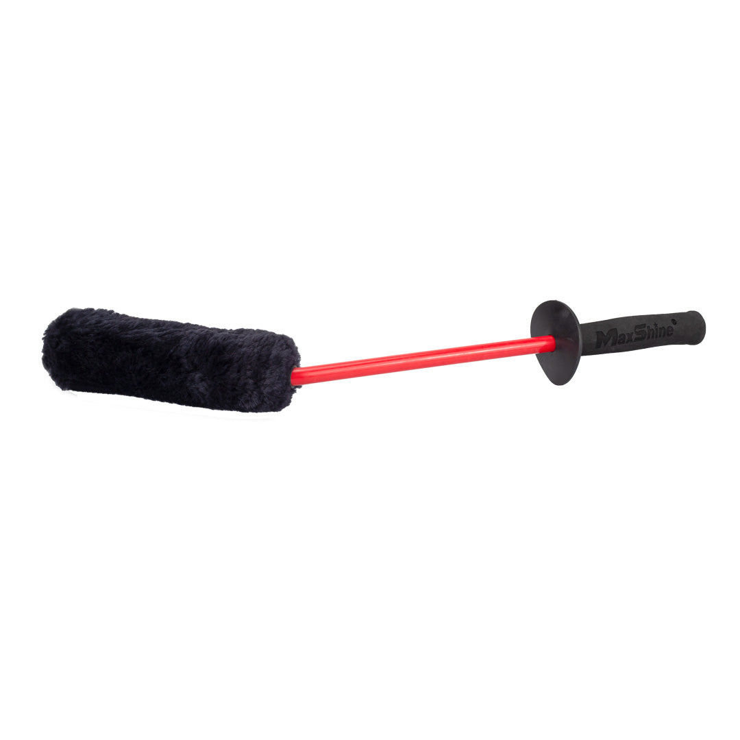EZ Detail Brush | Ultimate Wool Wheel Brush – Angled Reach