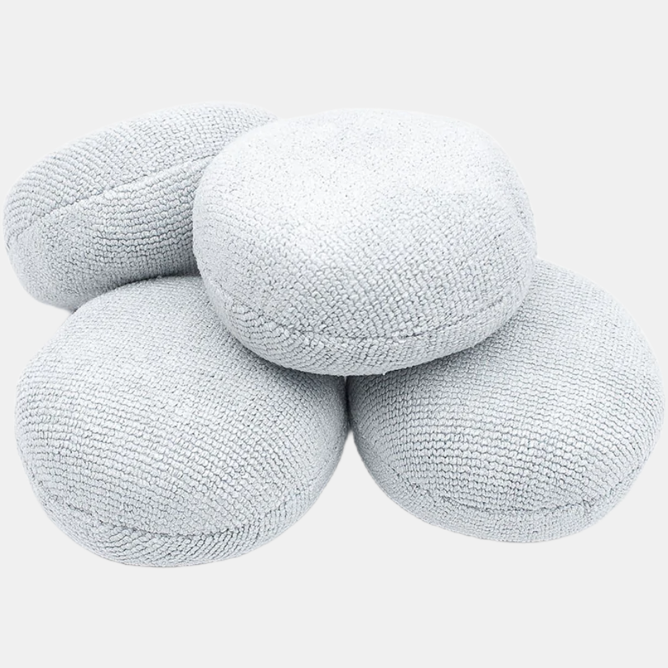 PEARL PUCK Applicator Sponge - ICE GREY (4-PACK)