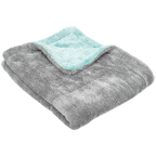 LIQUID8R Drying Towel - AQUA BLUE / ICE GREY (20"x 24")