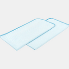 Dry Me A River Waffle Weave - 2 Pack (20"x40") Light Blue