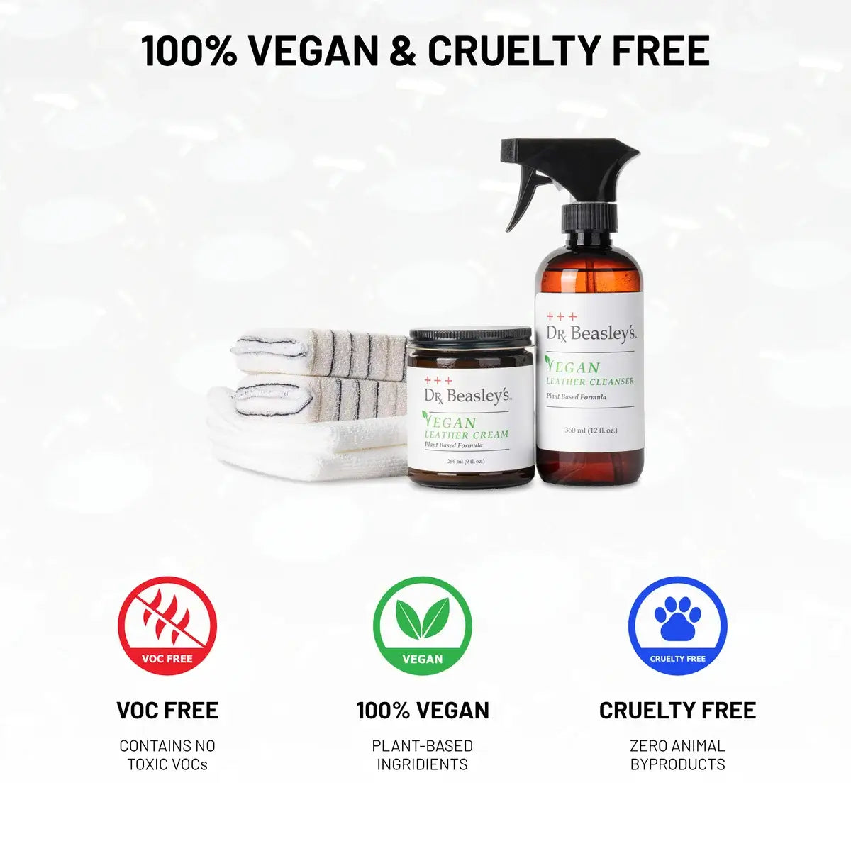 Vegan Leather Cream