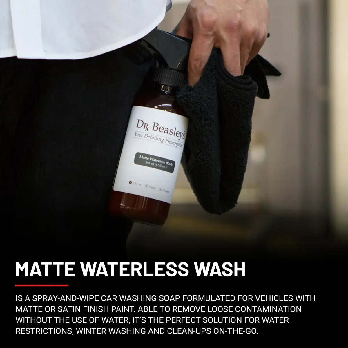Matte Waterless Wash