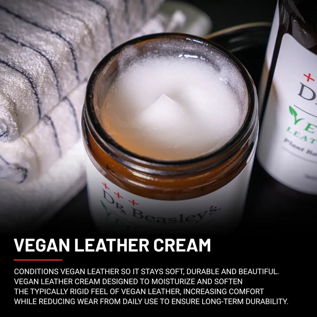 Vegan Leather Cream