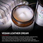 Vegan Leather Cream