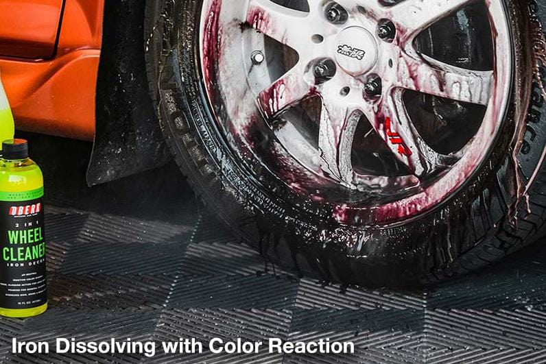 [2 in 1 Wheel Cleaner] and Iron Remover