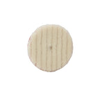 Wool Cutting Pads Rubber Backed - 3in, 5in, 6in