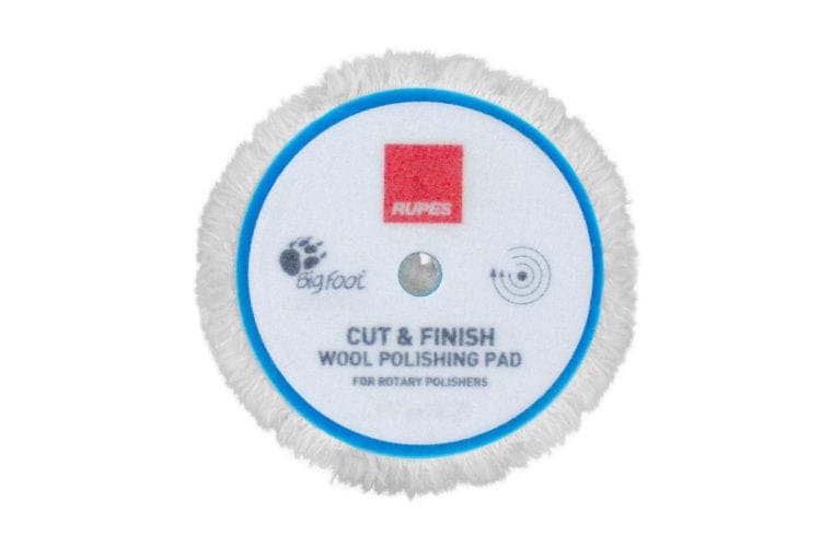 RUPES [ROTARY CUT & FINISH] Wool Polishing Pads