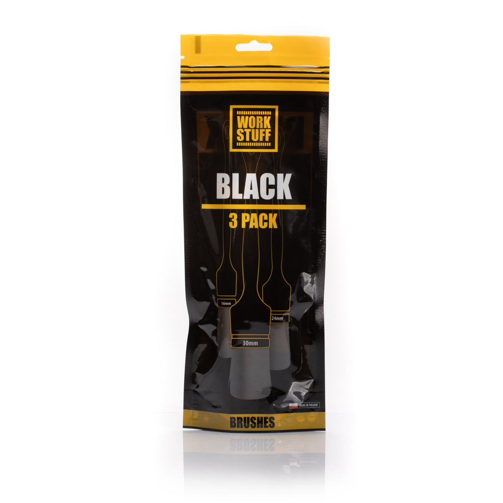 Detailing Brush BLACK 3-pack