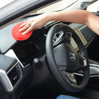 Round Microfiber Wax Applicator