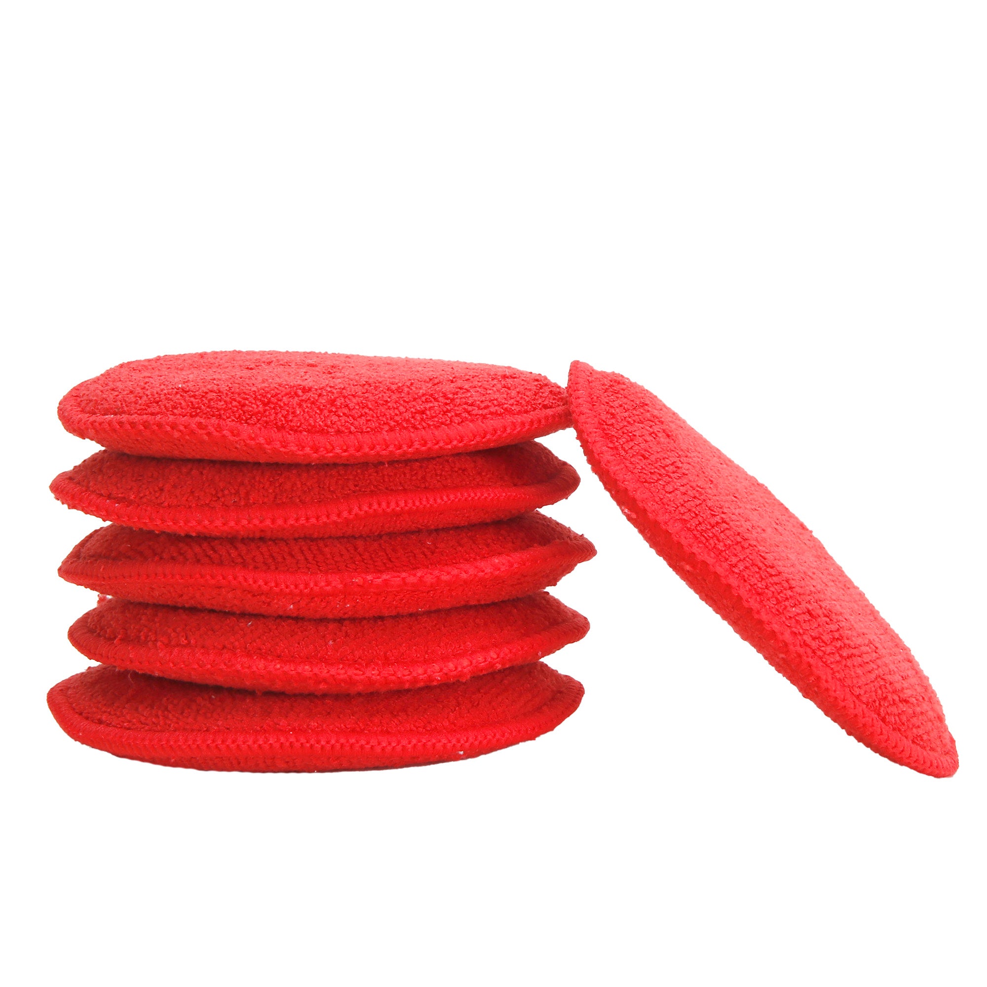 Round Microfiber Wax Applicator
