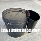 Translucent Bucket, 5 Gallon, Pack of 6