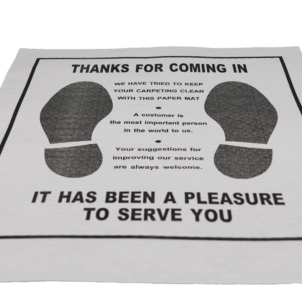 Paper Floor Mats Made in USA