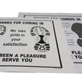 Paper Floor Mats Made in USA