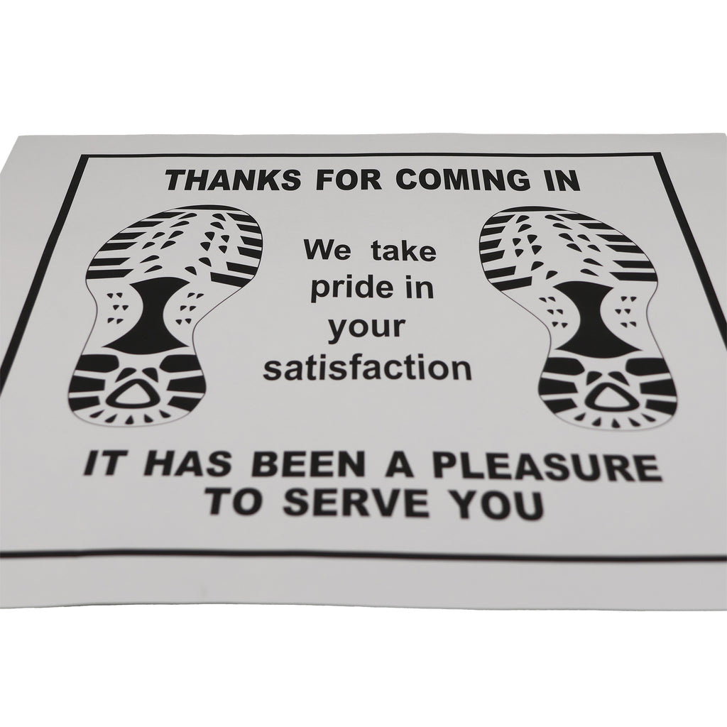 Paper Floor Mats Made in USA
