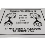 Paper Floor Mats Made in USA