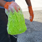 Grinch Chenille Wash Mitt, 1500 GSM