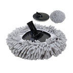 Microfiber Chenille Wash Pads and PP Bases