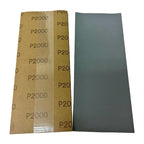 50 Pieces 3.5 x 9 inch Sandpaper Grit 320 - 3000