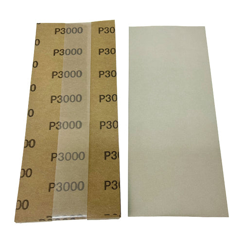 50 Pieces 3.5 x 9 inch Sandpaper Grit 320 - 3000