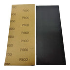 50 Pieces 3.5 x 9 inch Sandpaper Grit 320 - 3000